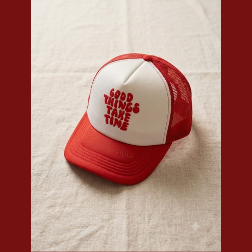 Red Trucker Cap
