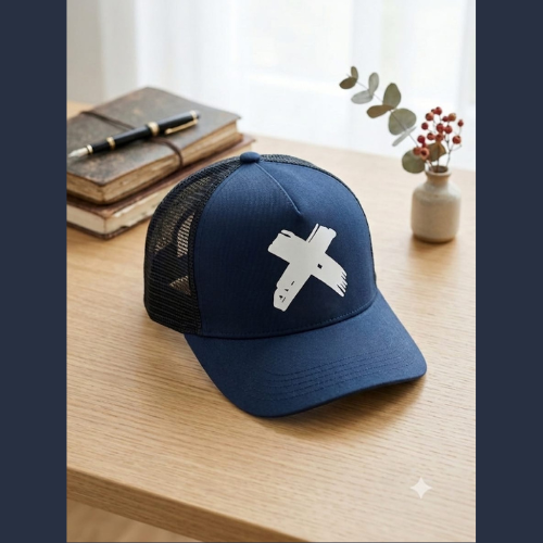 Blue Trucker Cap