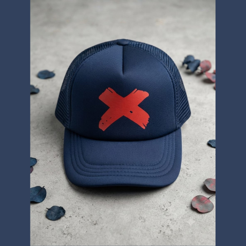 blue Trucker Cap